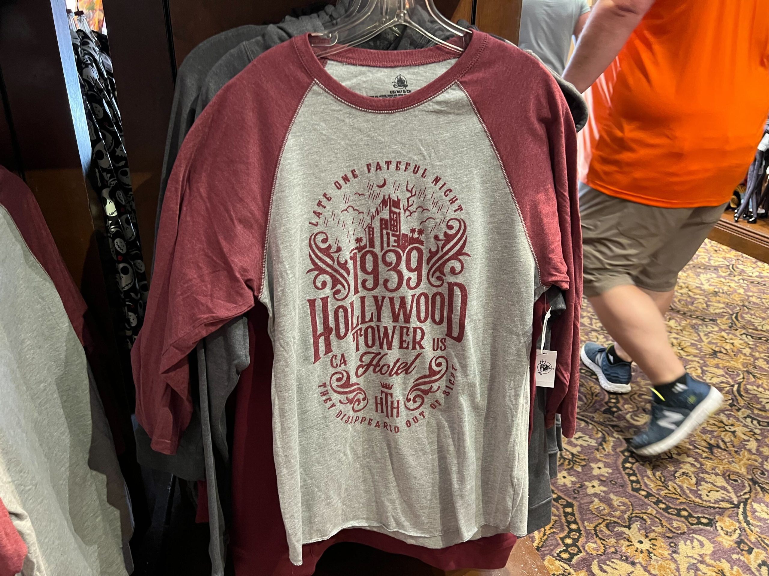 Tower of Terror fateful night baseball t overview
