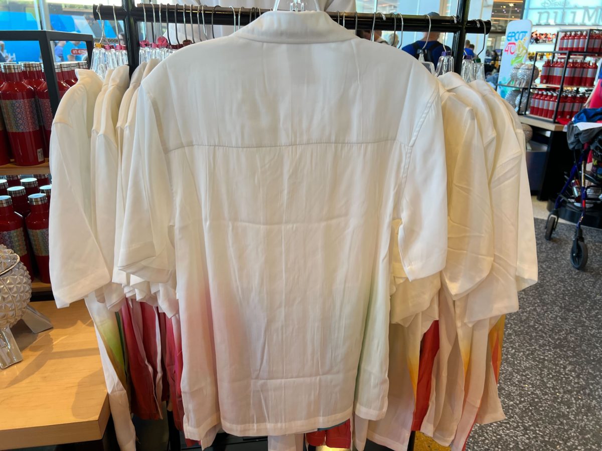 epcot 40 woven shirt 8818