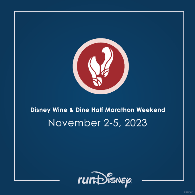 rundisney 2023 24 event dates 2