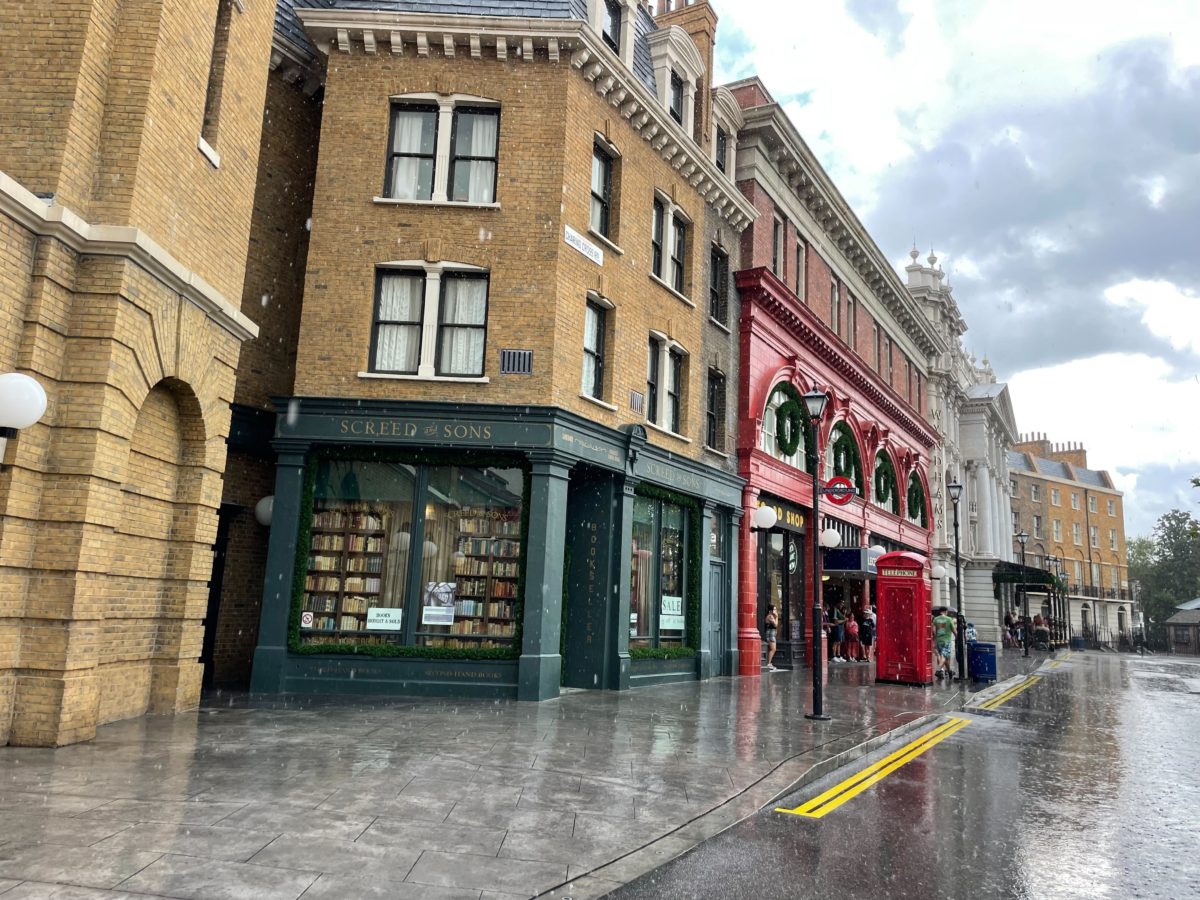 wwohp diagon alley holiday decorations 2022 7782
