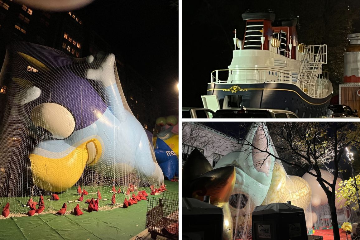 2022 Macy's Thanksgiving Day Parade Float Collage