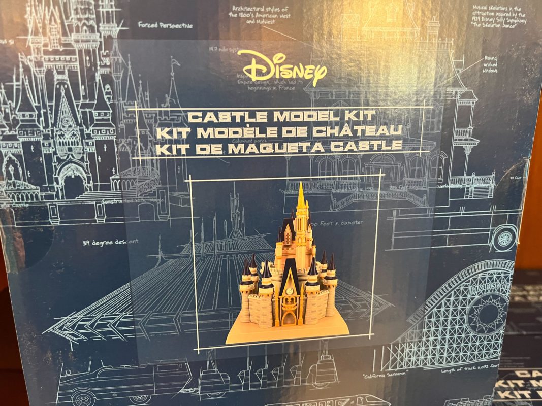 Cinderella Castle model kit 4