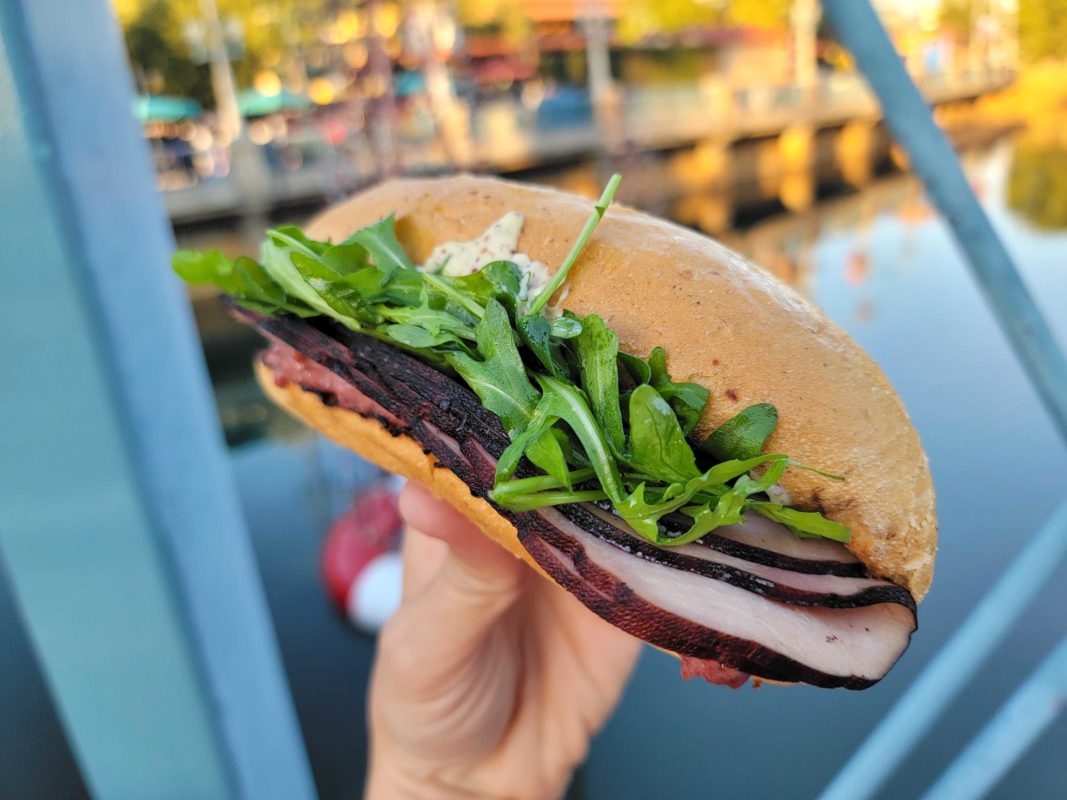 DCA 2022 Festival of Holidays Pacific Wharf Cafe Holiday Sandwich 1