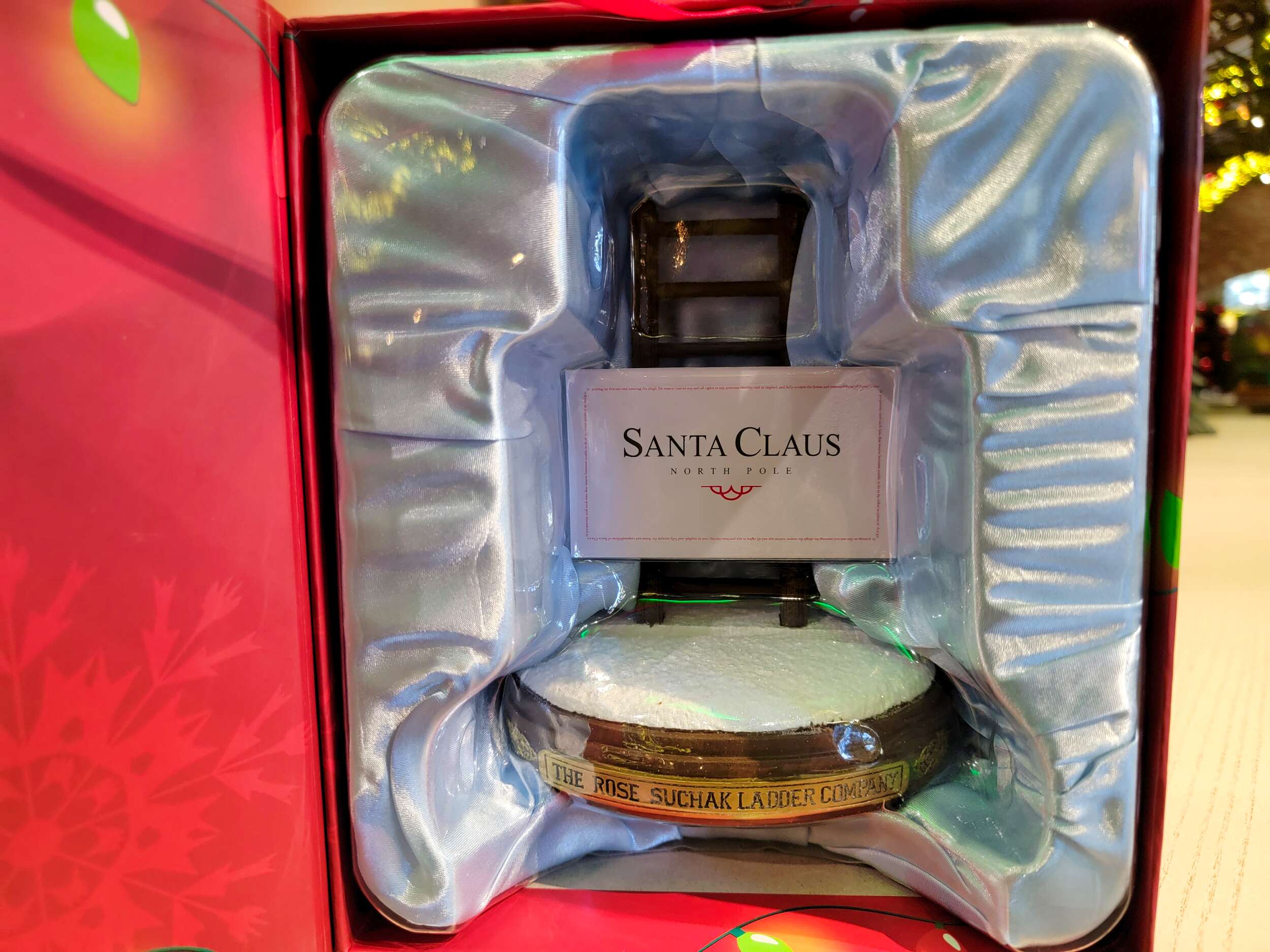 DTD WoD Holiday Collection The Santa Clause Business Card Holder