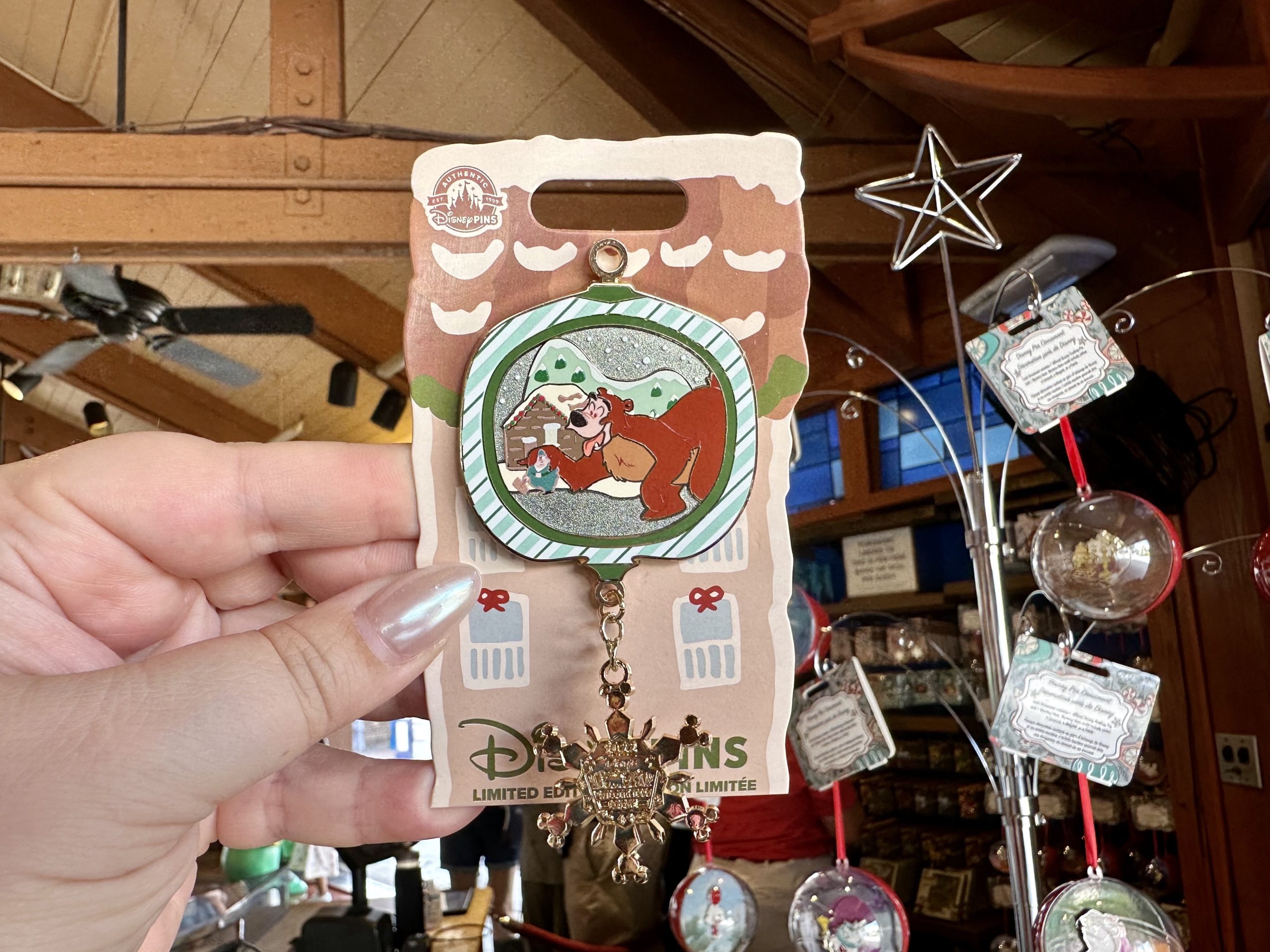 Gingerbread Wilderness Lodge pin 2022 scaled