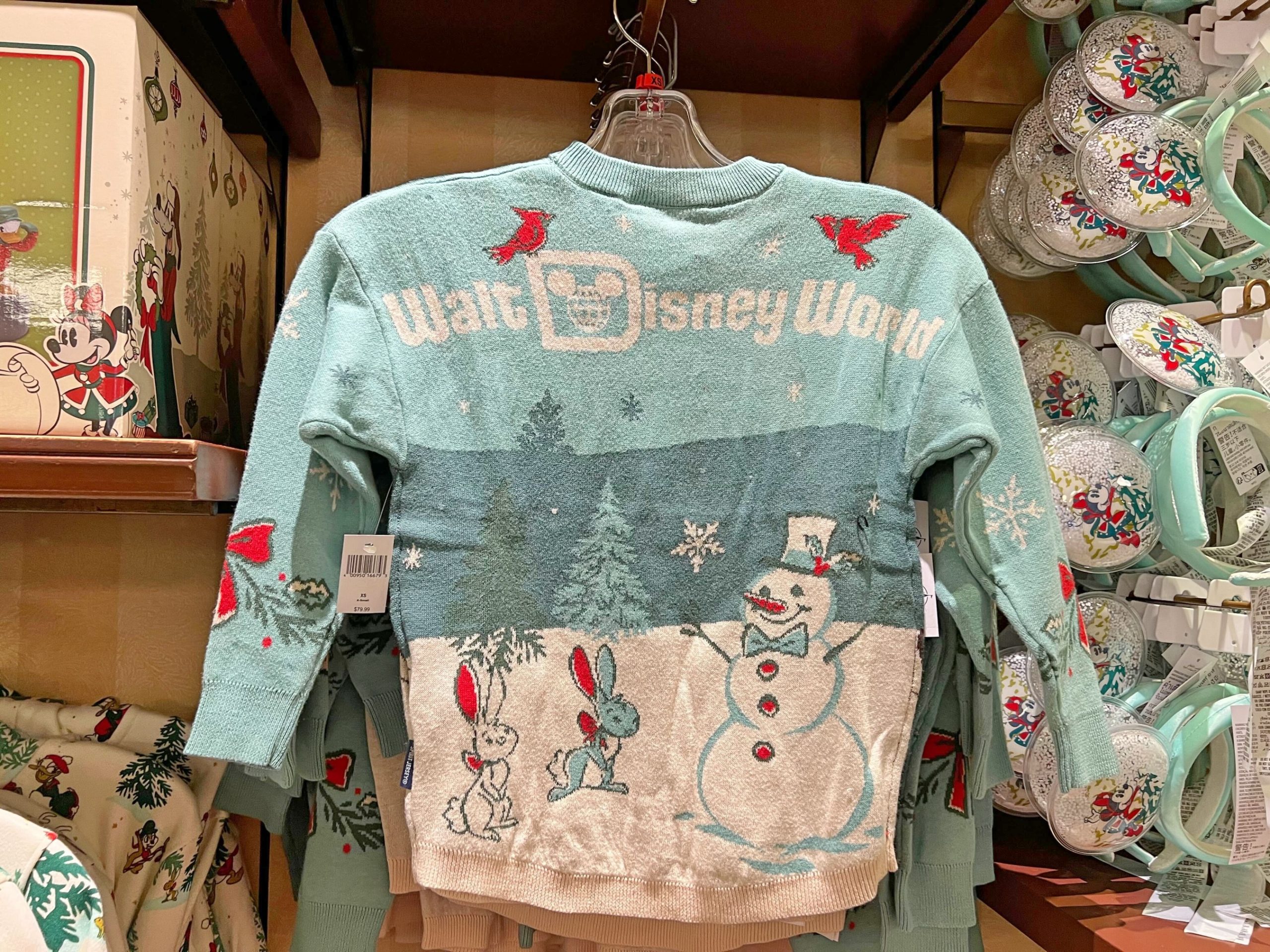Mickey Mouse youth holiday spirit jersey sweater back11