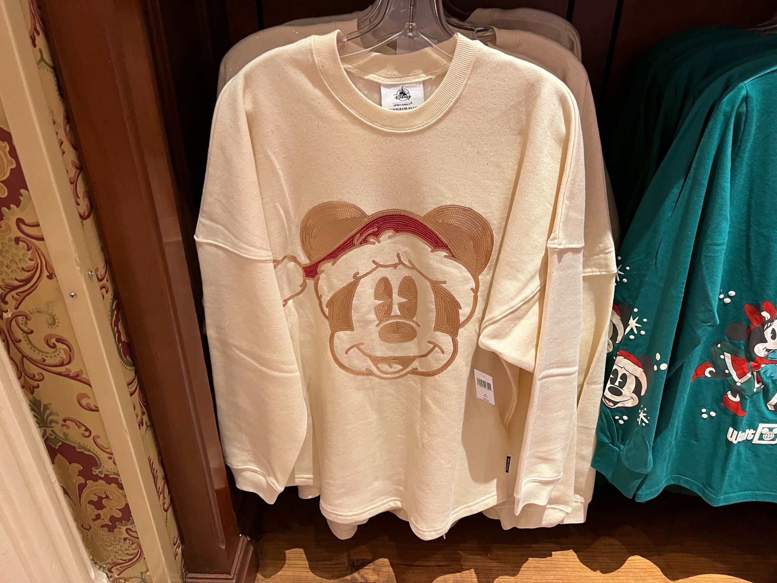Mickey head holiday spirit jersey overview