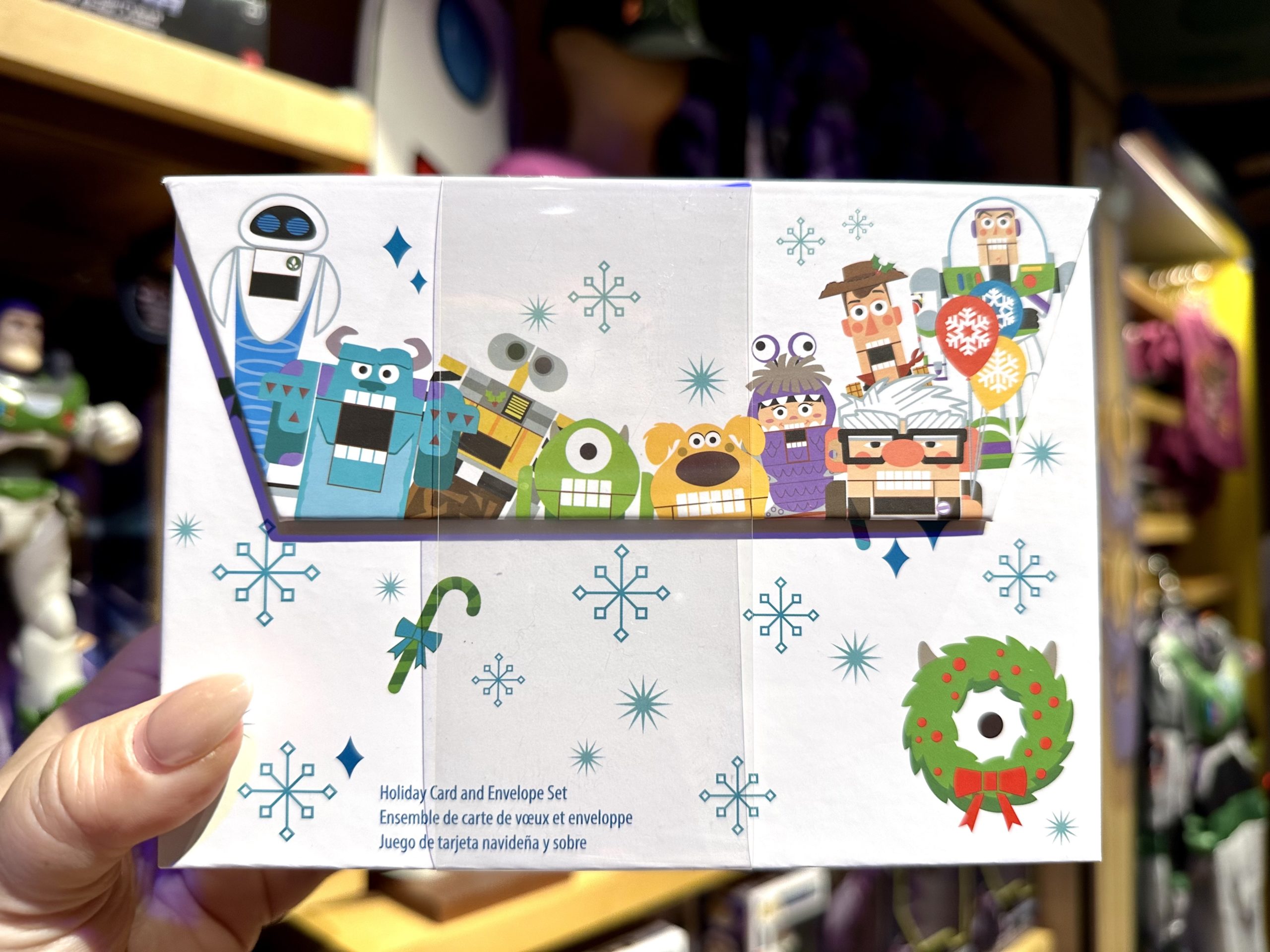 Pixar Holiday Card set scaled