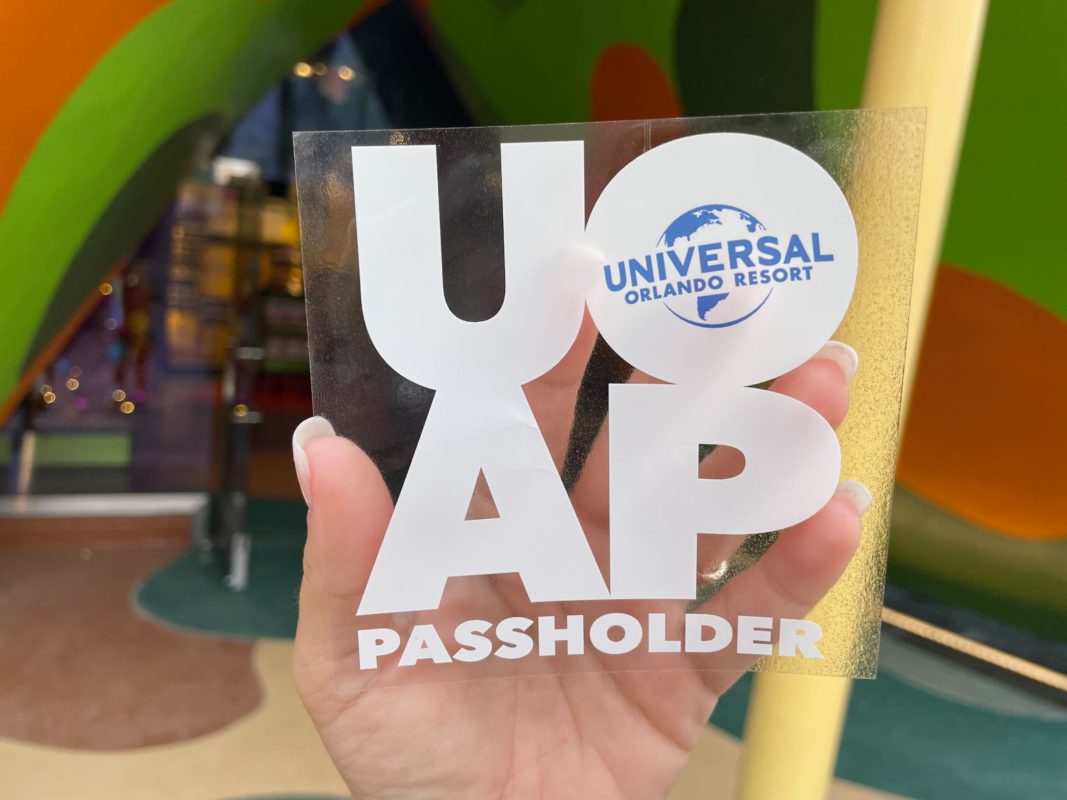 UOR 2022 UOAP Annual Passholder decal 1