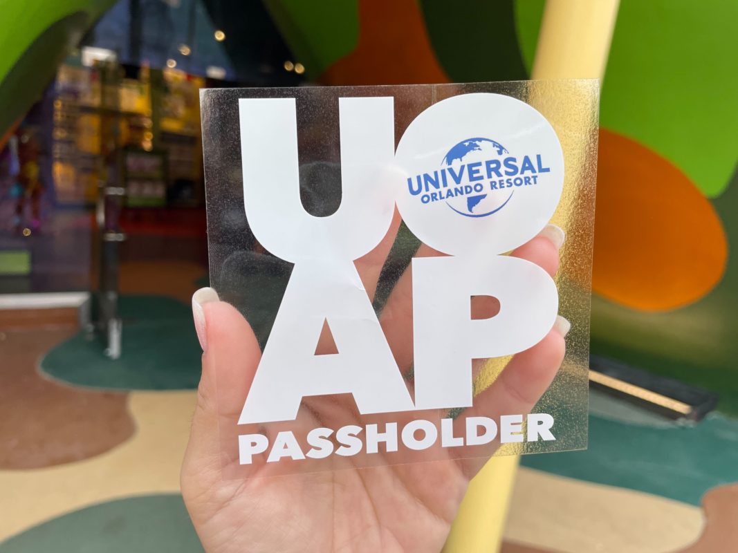UOR 2022 UOAP Annual Passholder decal 3