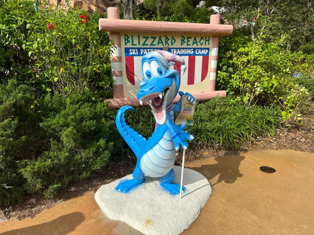 WDW Blizzard Beach Ice Gator stock 1
