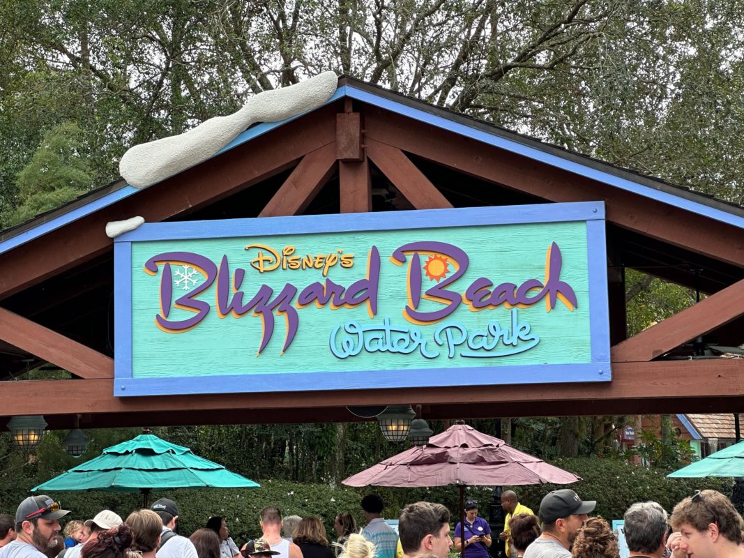 WDW Blizzard Beach entrance sign stock 1