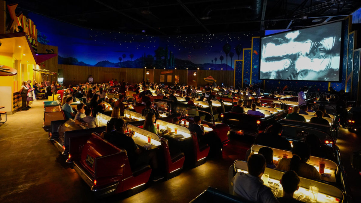 WDW DHS Sci Fi Dine in Theater Restaurant Interior 2