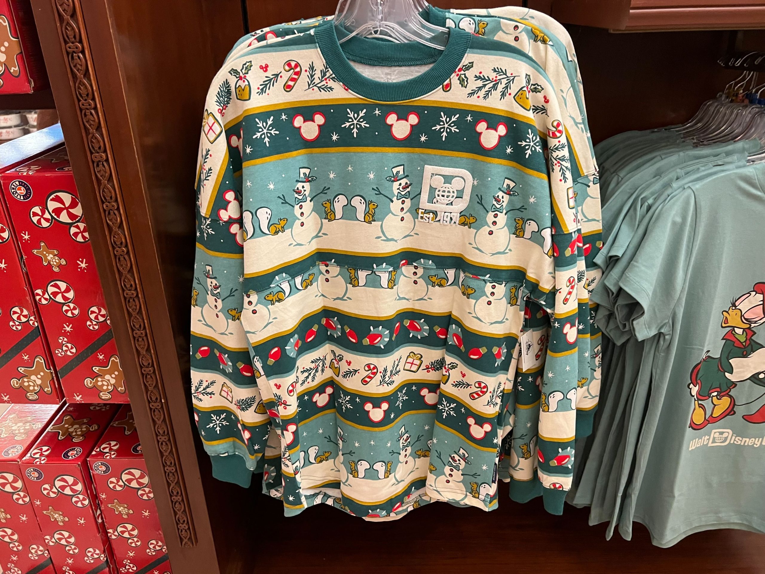 WDW holiday design spirit jersey overview