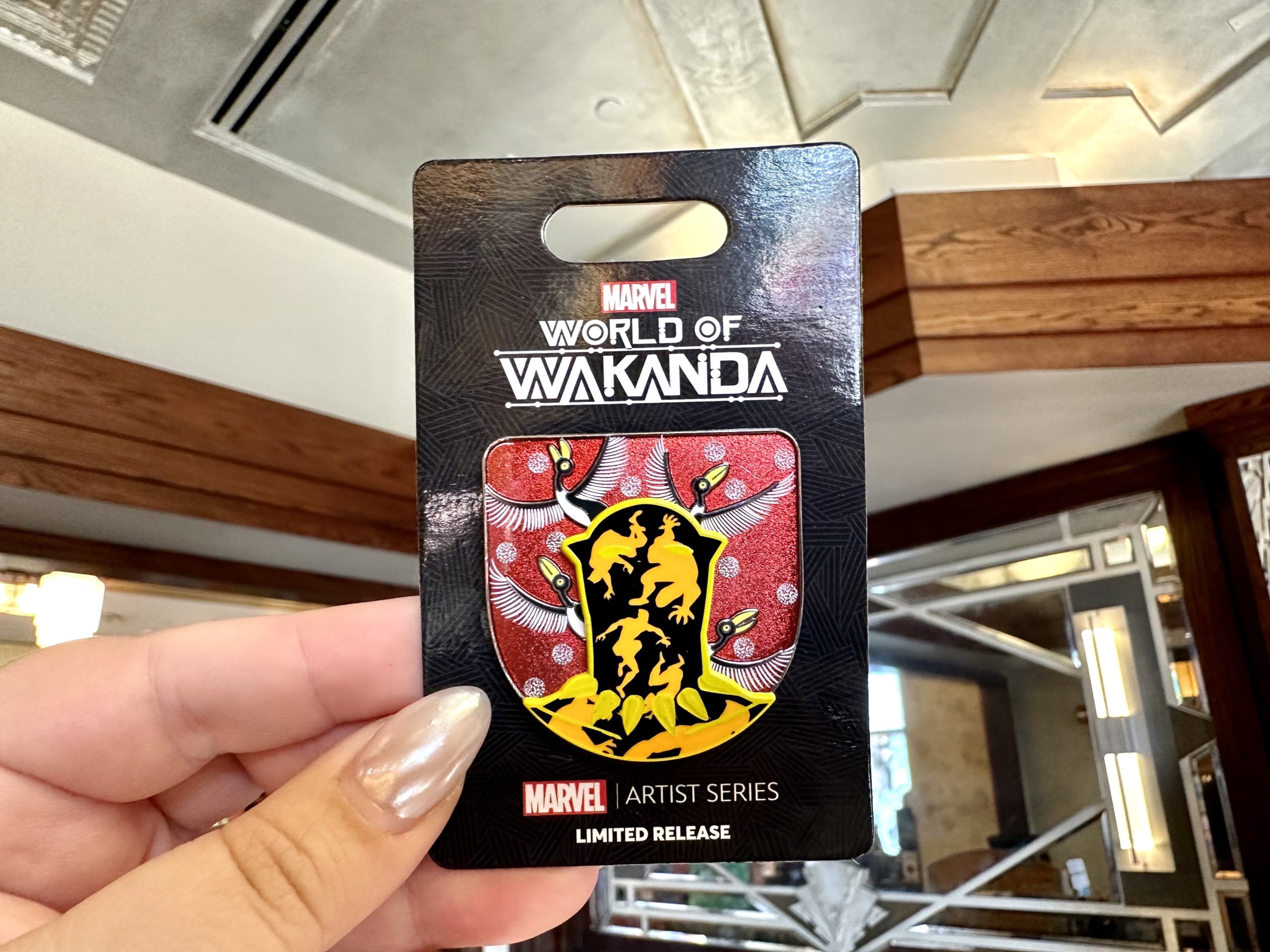 World of Wakanda Artist pin scaled