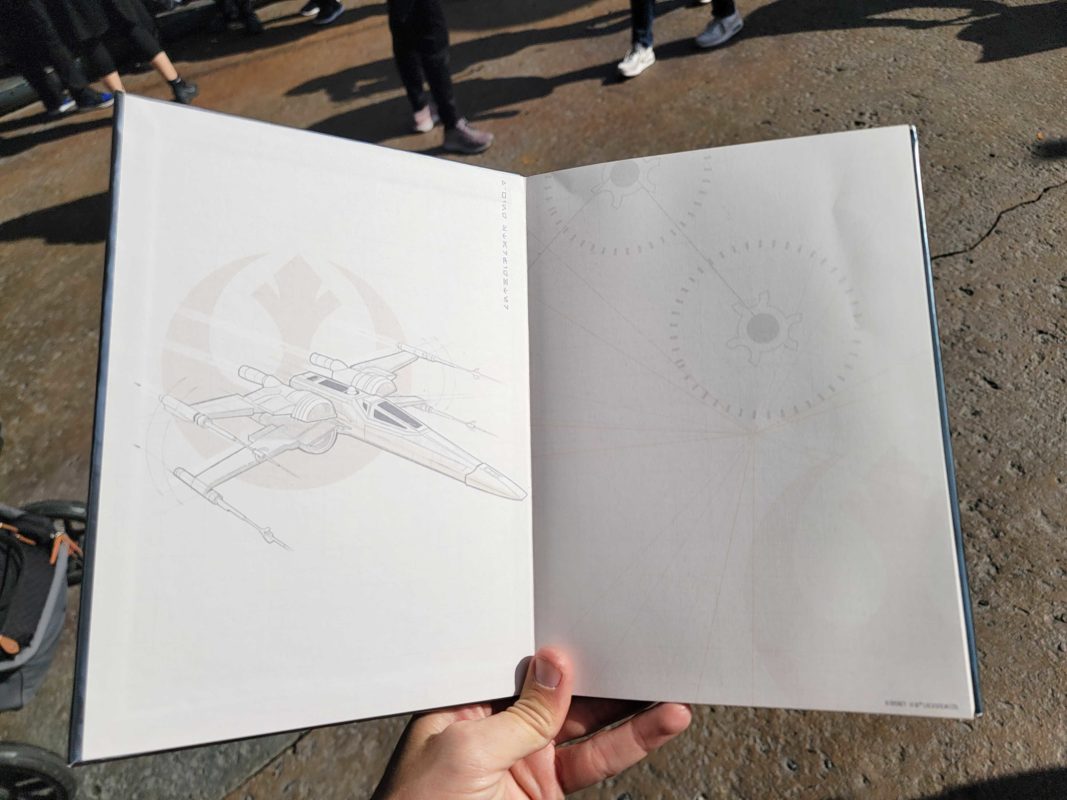 X wing notebook 6