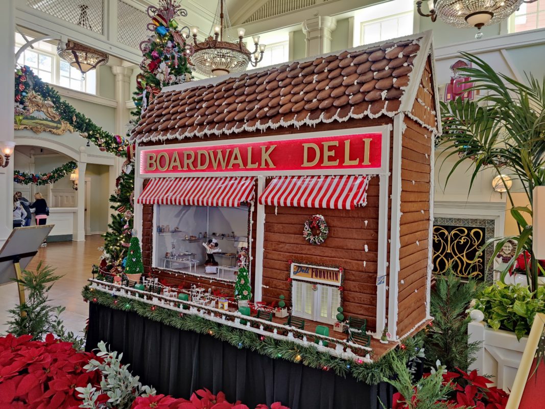 boardwalk gingerbread display and treats 2022 130622