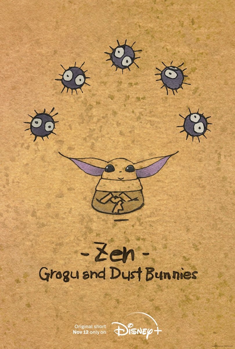 dust grogu and dust bunnies ghibli