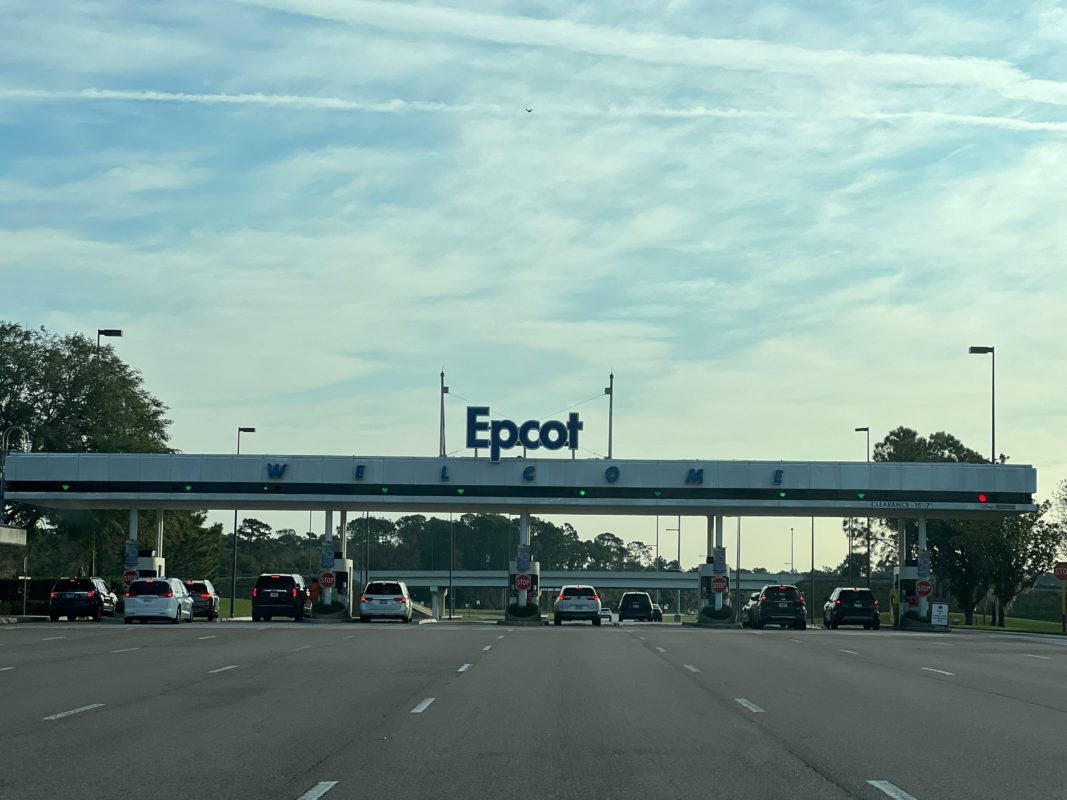 epcot parking plaza no flags 2683