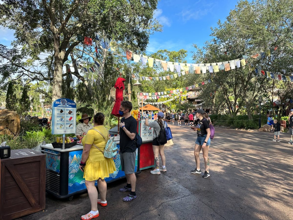 expedition everest ice cream stand