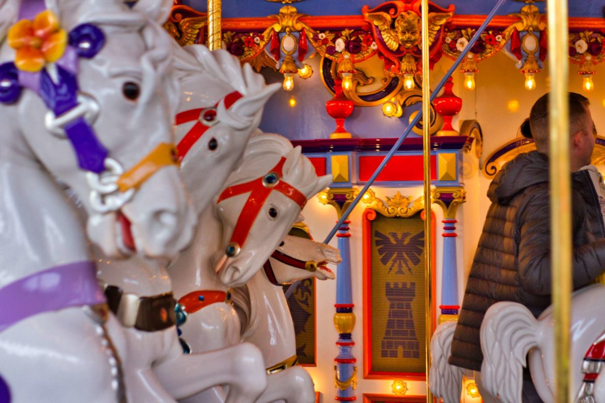 Disneyland Carousel horses