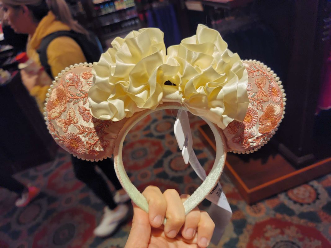 Disneyland peach satin ears