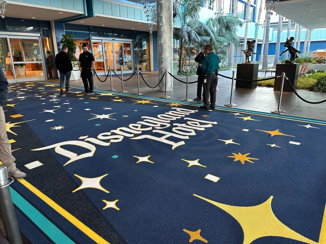 Disneyland Hotel New Mat Rug Carpet