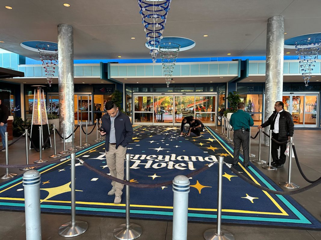 Disneyland Hotel New Mat Rug