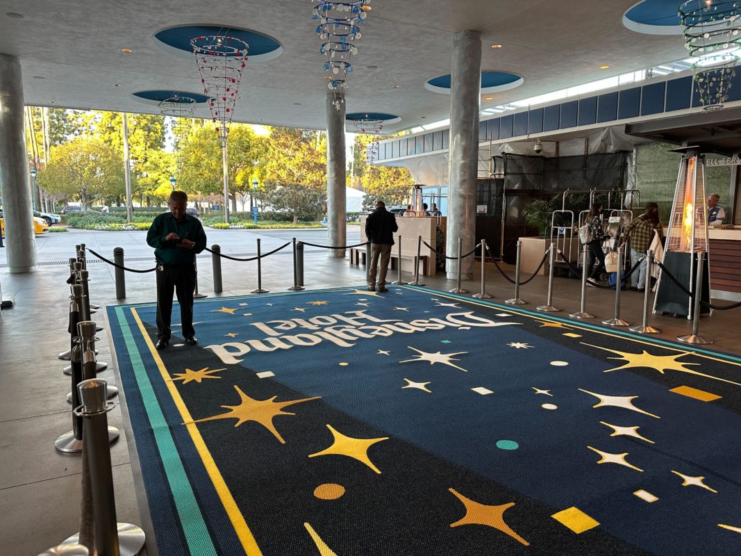 Disneyland Hotel New Mat Rug