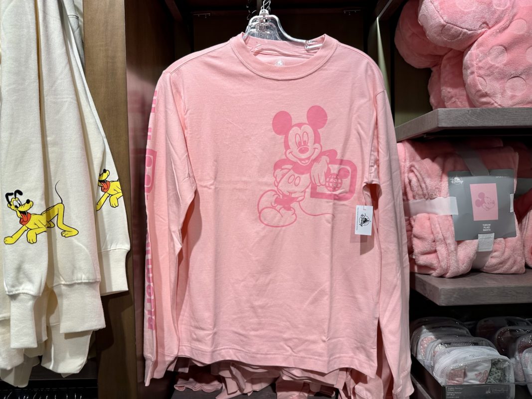 Mickey WDW longsleeve Piglet Pink