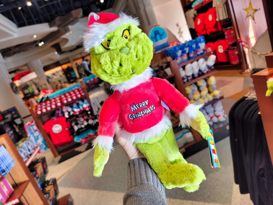 USH Grinchmas plush