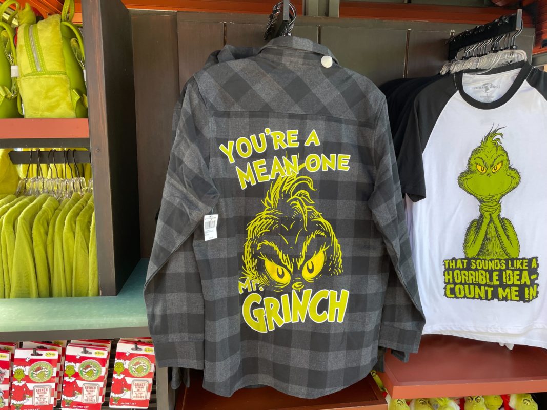 grinch flannel shirt 6585