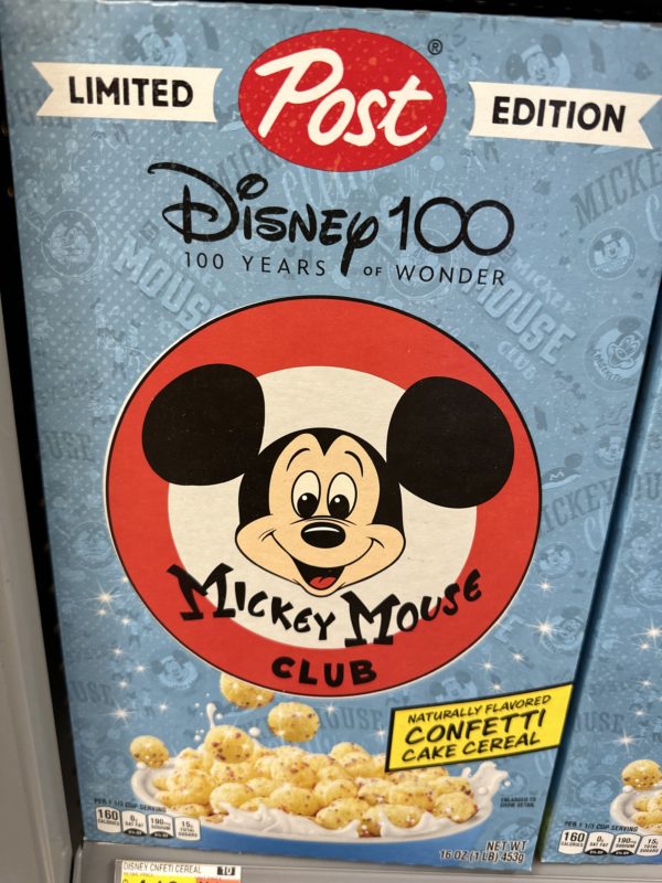 mickey mouse club cereal