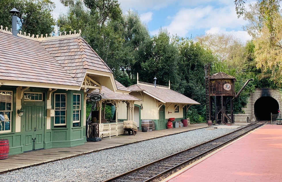 New Orleans Square Railroad Station