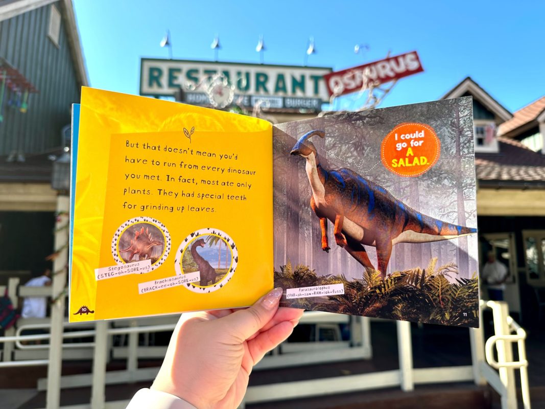 restaurantosaurus kids meal dinosaur book 4064