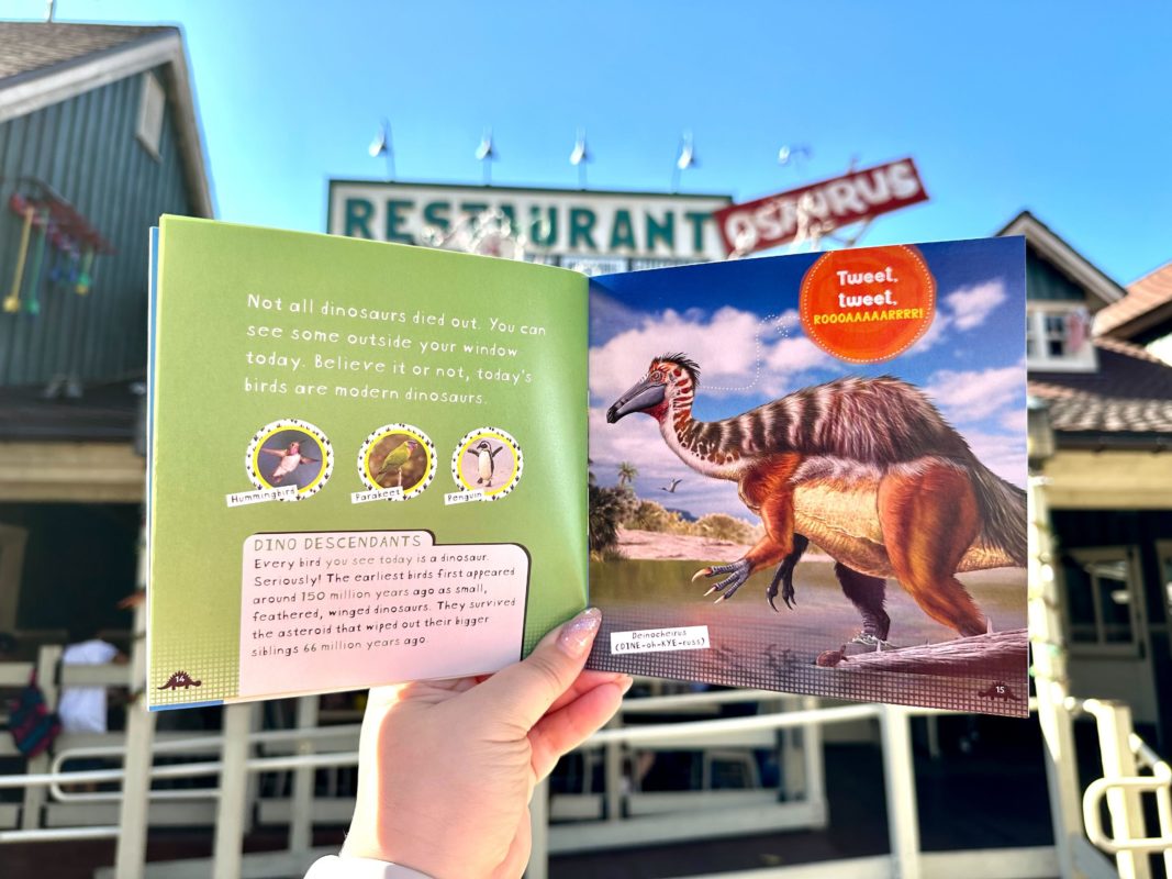 restaurantosaurus kids meal dinosaur book 4066