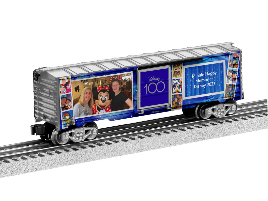 DISNEY100 CELEBRATION PERSONALIZED BOXCAR