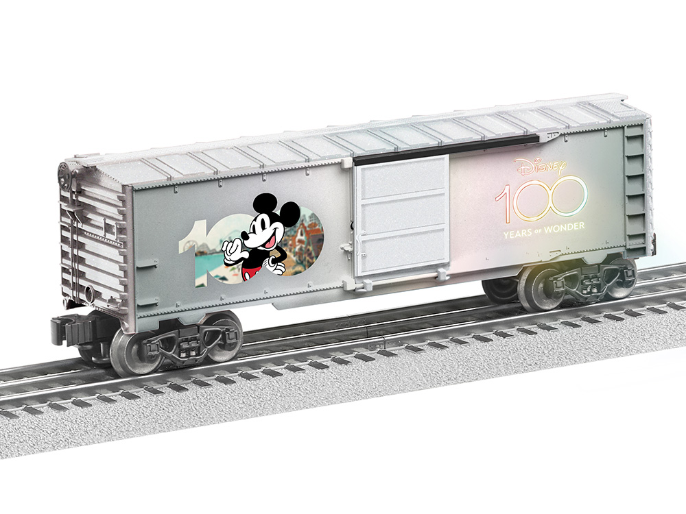 DISNEY100 ILLUMINATED BOXCAR