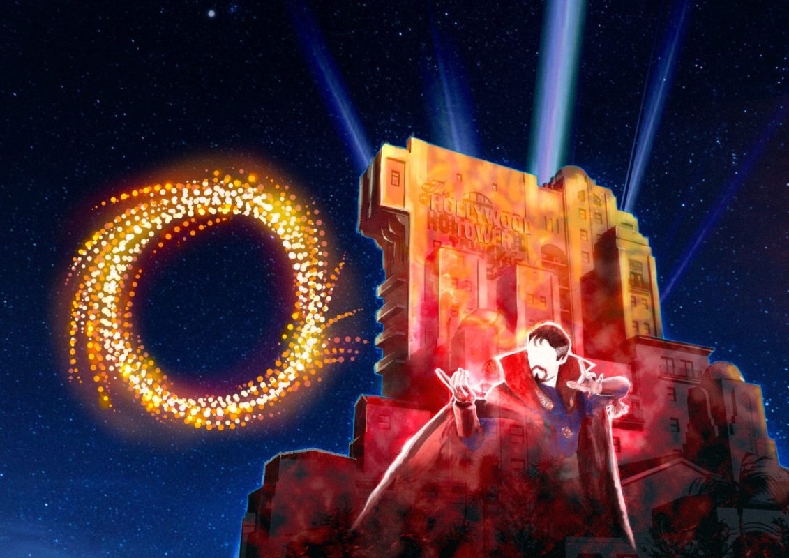 DLP Avengers Power the Night drone show concept art