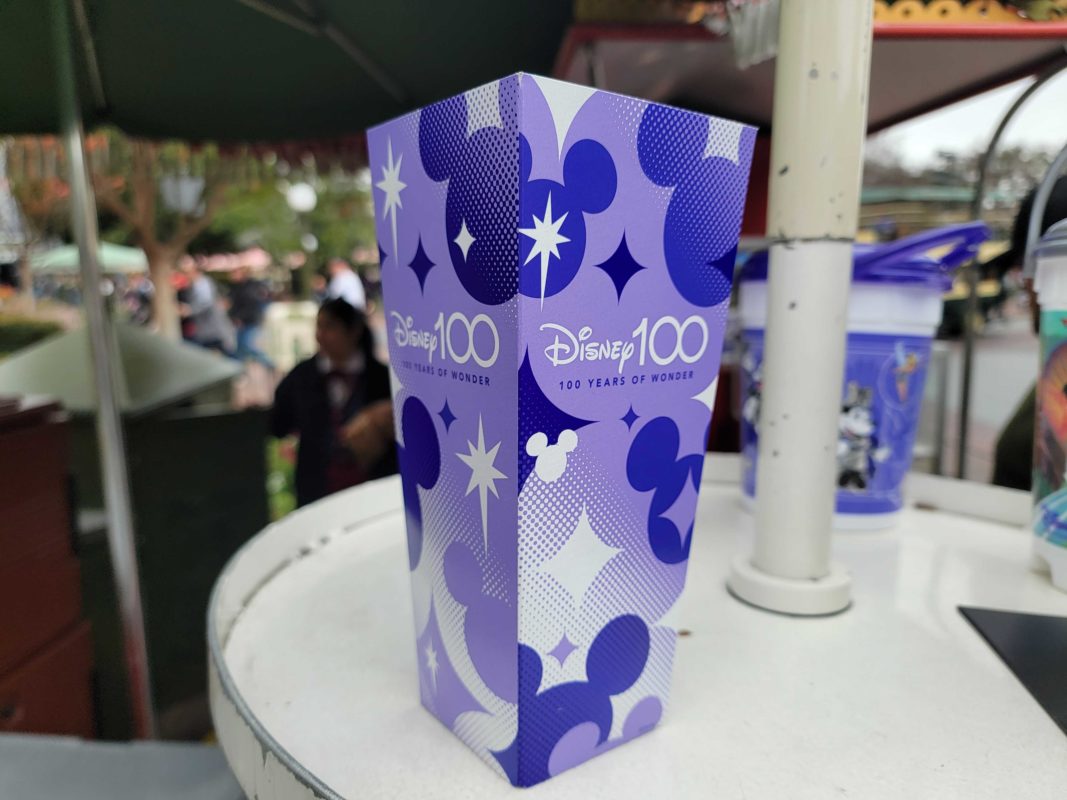 DLR Disney100 100 Years of Wonder popcorn box 1