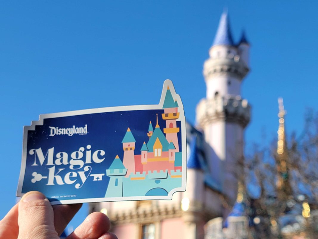 DLR Disneyland Resort Magic Key Stock Sleeping Beauty Castle 20223