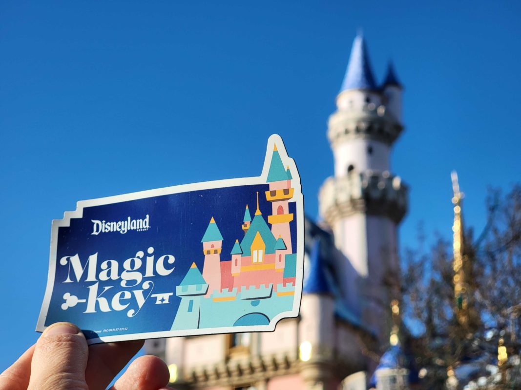 DLR Disneyland Resort Magic Key Stock Sleeping Beauty Castle 20224