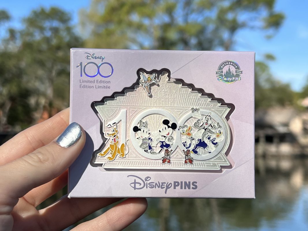 Disney100 merch large pin2