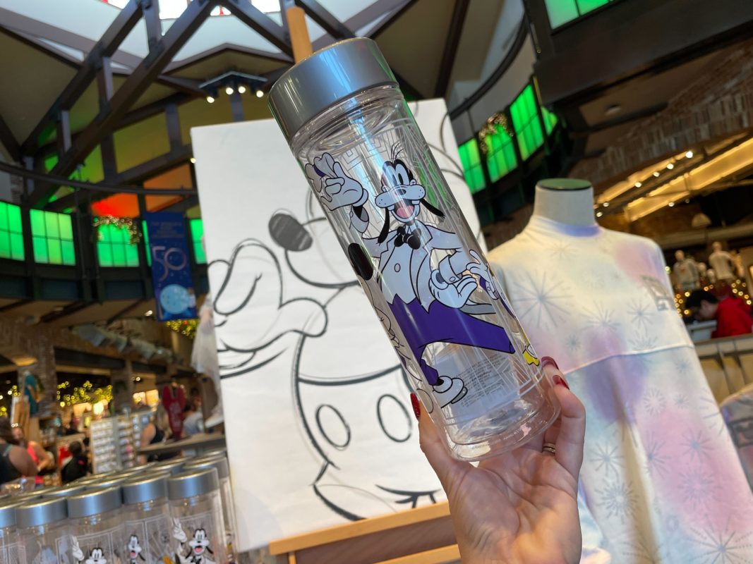 Disney100 merch water bottle goofy