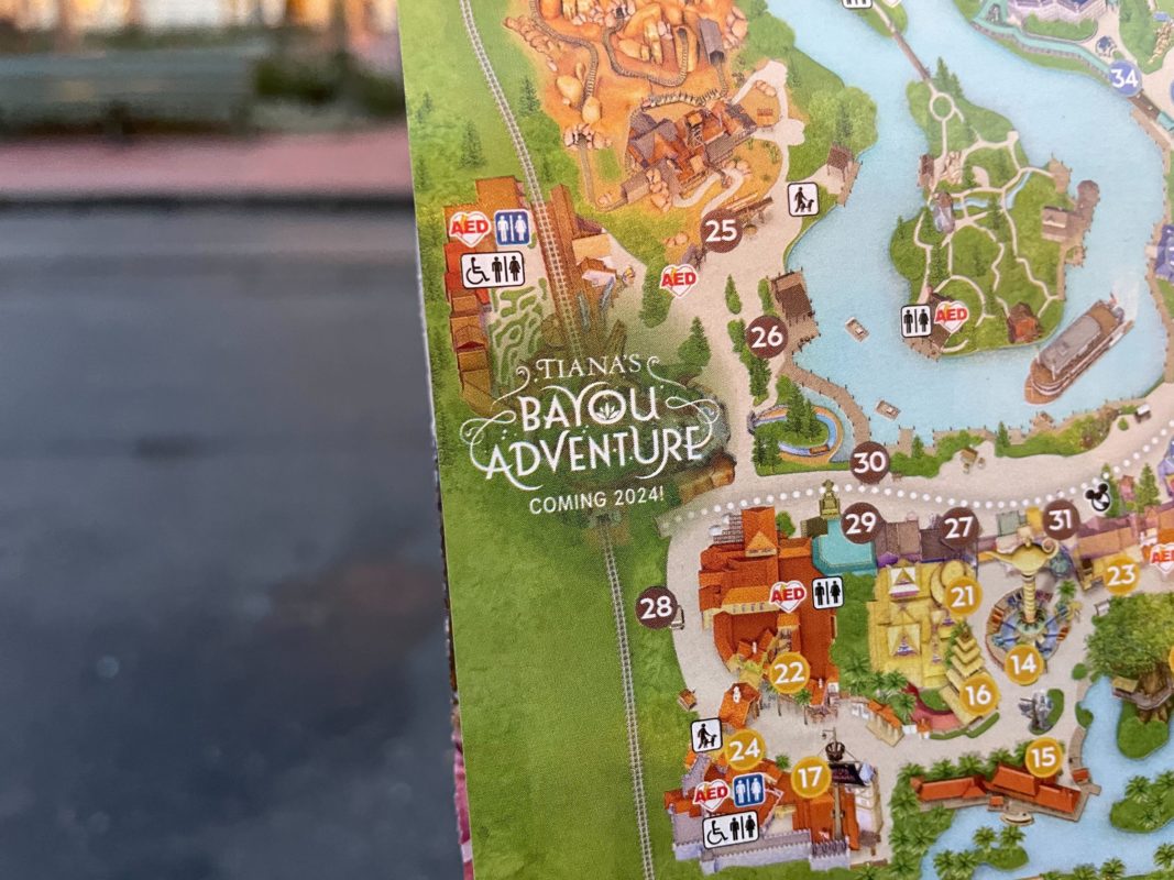 WDW MK new map Tianas Bayou Adventure 1