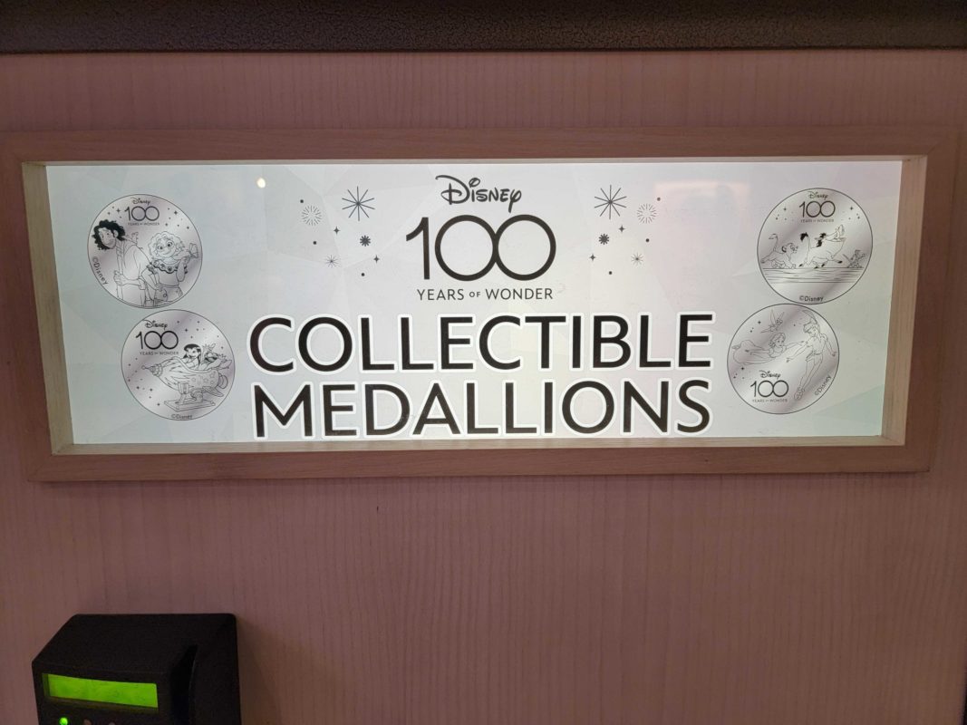 disney100 collectible medallions 122038