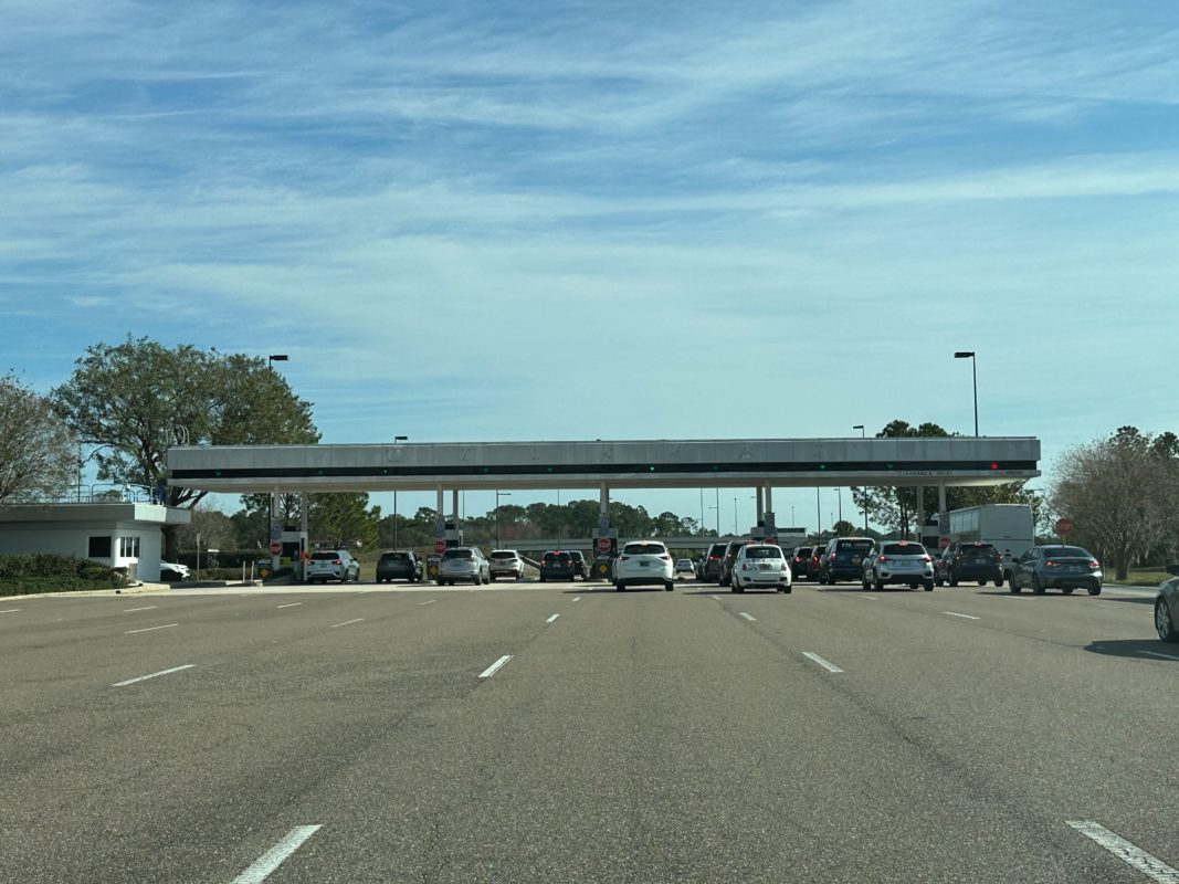 epcot toll plaza no sign 7545