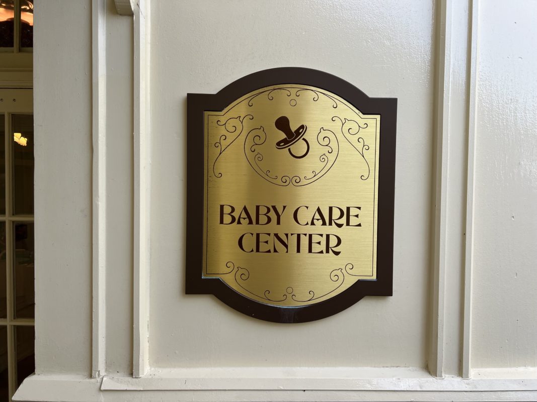 huggies sponsorship removed baby care center signs mk 3