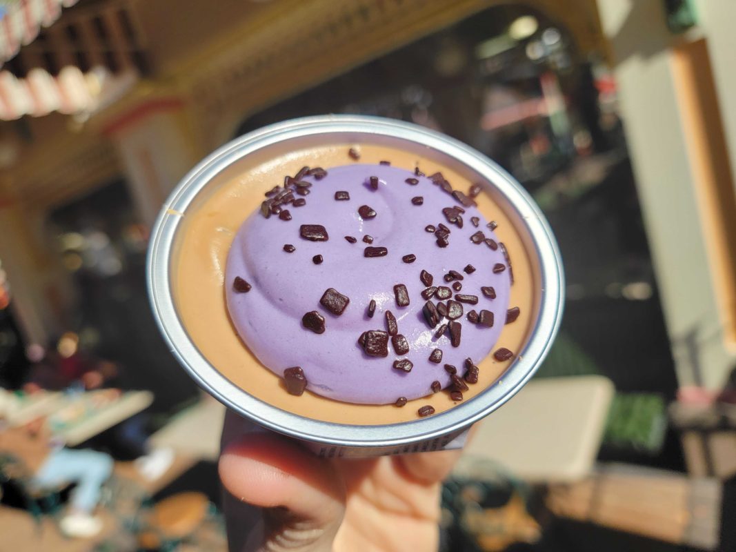 milk tea taro cheesecake 1