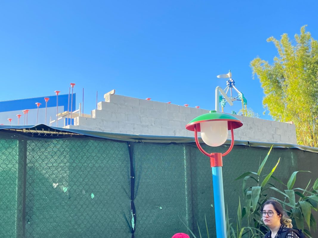 toy story land mystery building construction 3907